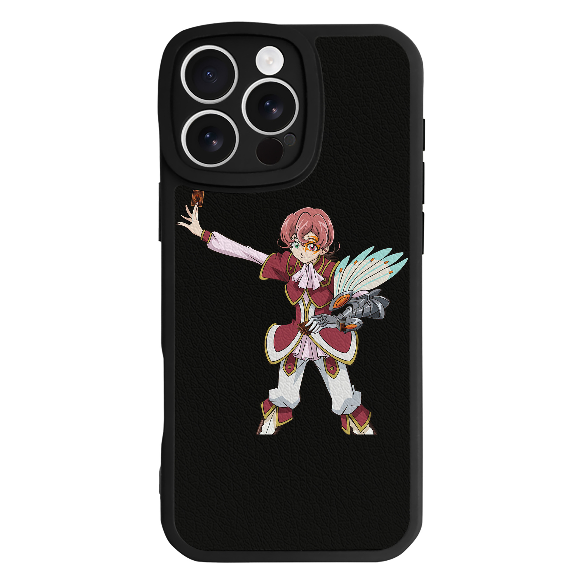 遊☆戯☆王 Yu-Gi-Oh! 【iPhone 16シリーズ対応】シリコンスマホケース（レザー調） 材質：シリコン